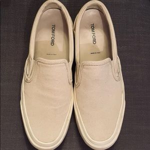 Cambridge canvas slip on sneakers
